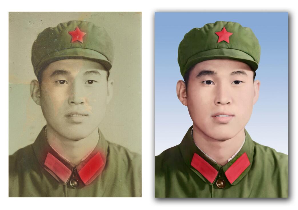 荆门破损照片修复-18